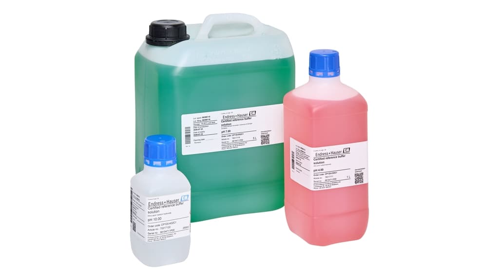 E+H CPY20 pH Buffers