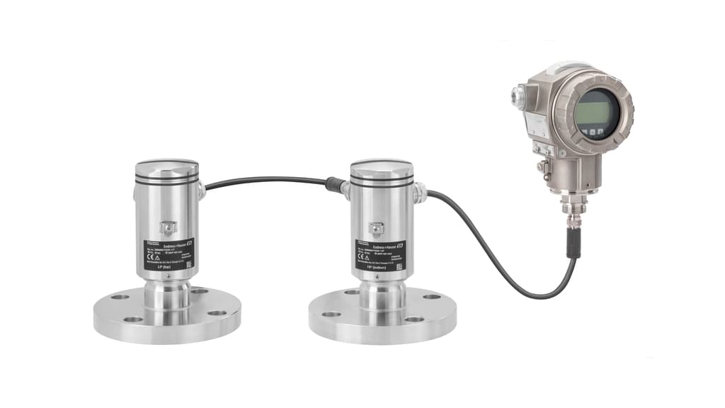 E+H Deltabar FMD71 Pressure System