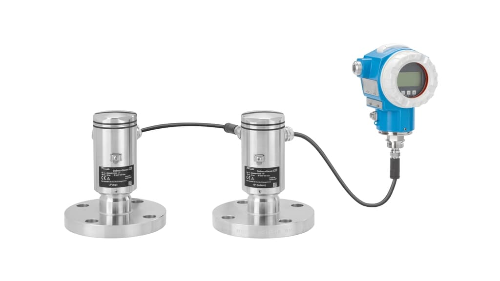 E+H Deltabar FMD72 Pressure System