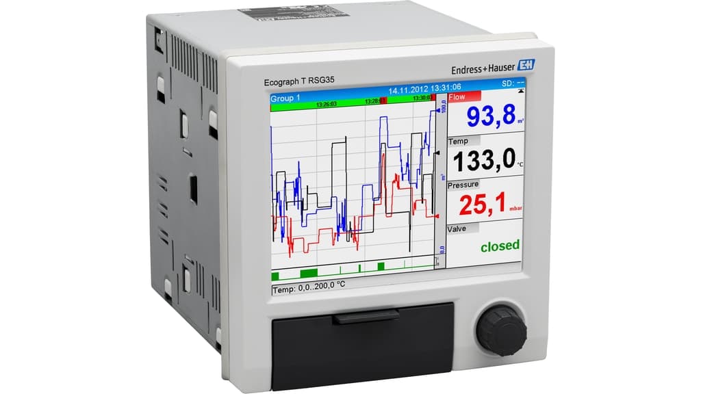 E+H Ecograph T RSG35 Universal Graphic Data Manager