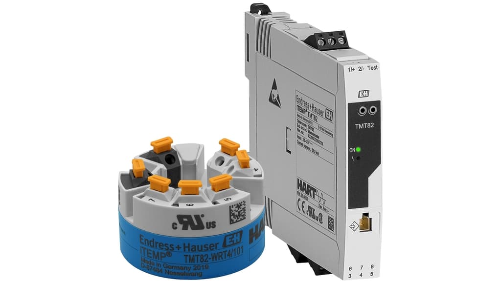 E+H iTEMP TMT82 Temperature Transmitter