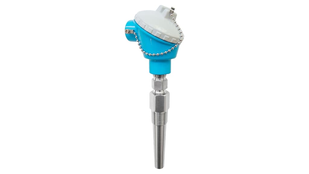E+H Modular TH13 RTD Thermometer in Threaded Thermowell
