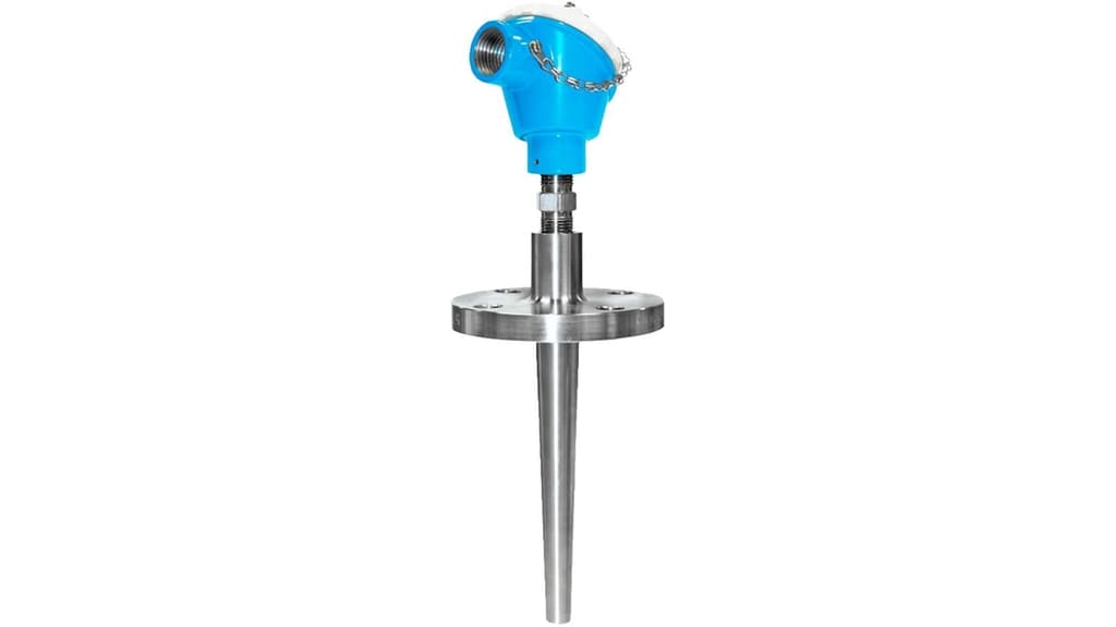E+H Modular TH14 RTD Thermometer in Flanged Thermowell