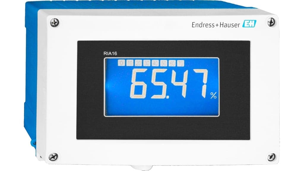 E+H RIA16 Loop-Powered Indicator