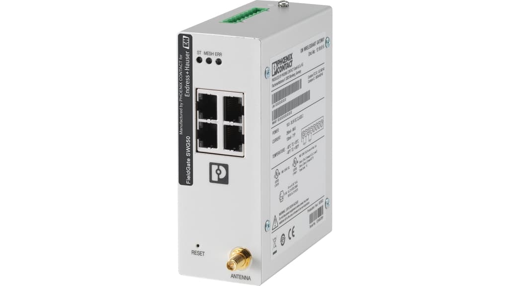 E+H SWG50 WirelessHART Fieldgate