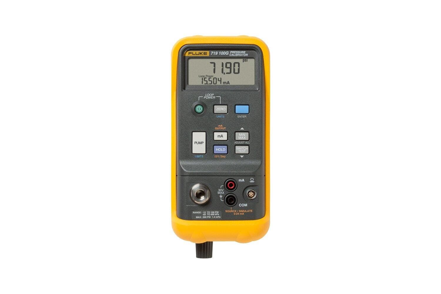 Fluke 719 Electric Pressure Calibrator
