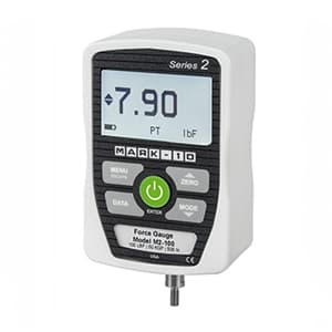 Mark-10 M2-2 Economical Digital Force Gauge, 2 lbF / 1 kgF / 10 N, Series 2