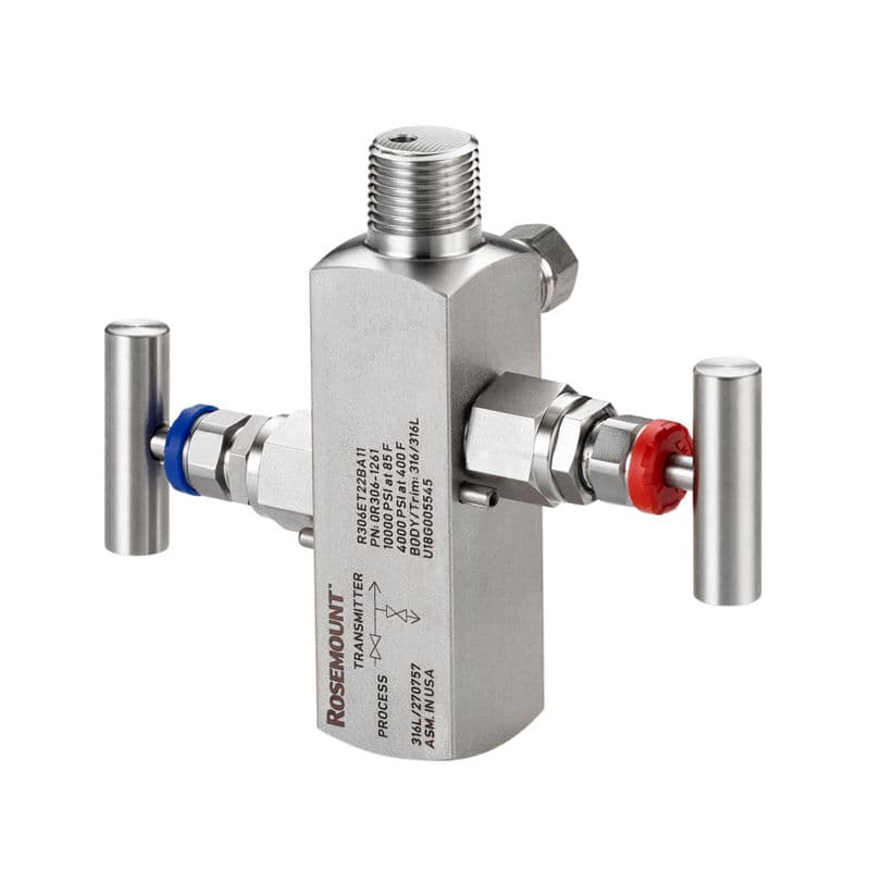 Rosemount R306 Enhanced In-Line Manifold